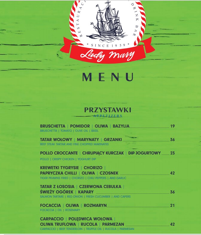 Menu Restauracja Lady Mary Grill&bar-4